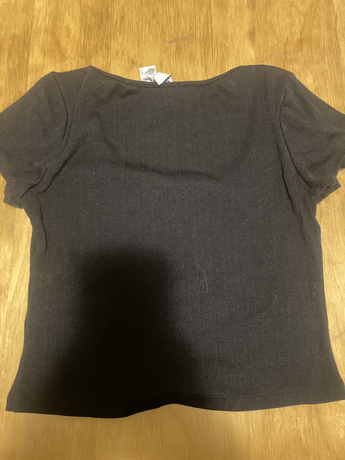 Black Crop Top - photo 2