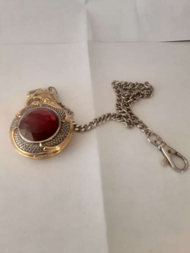 Vintage Pocket Watch with Chain
