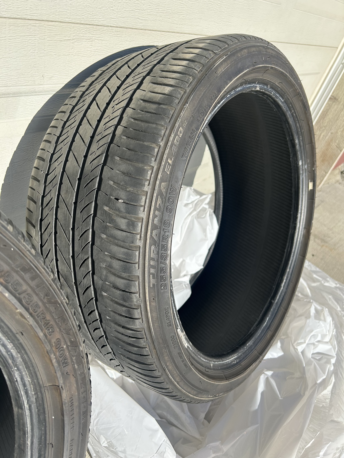 2 All Season Turanza Tires 255/35R/18 - photo 3