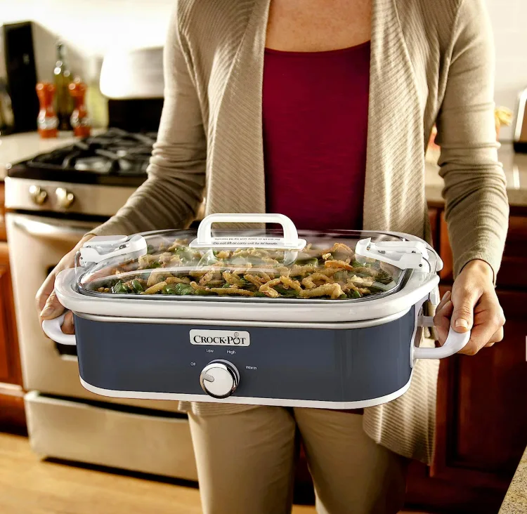 Brand New Crock-Pot Casserole Crock Slow Cooker image indicator(2)