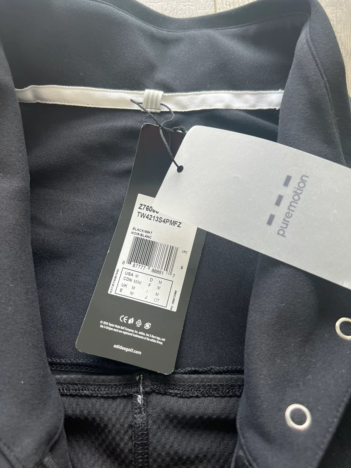 Adidas Golf Pure Motion Jacket Size M image indicator(5)