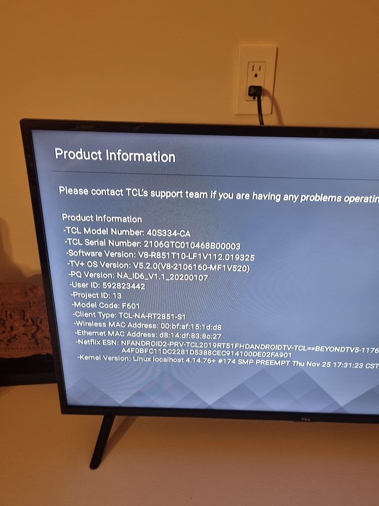 TCL 40S331CA Smart TV - photo 3