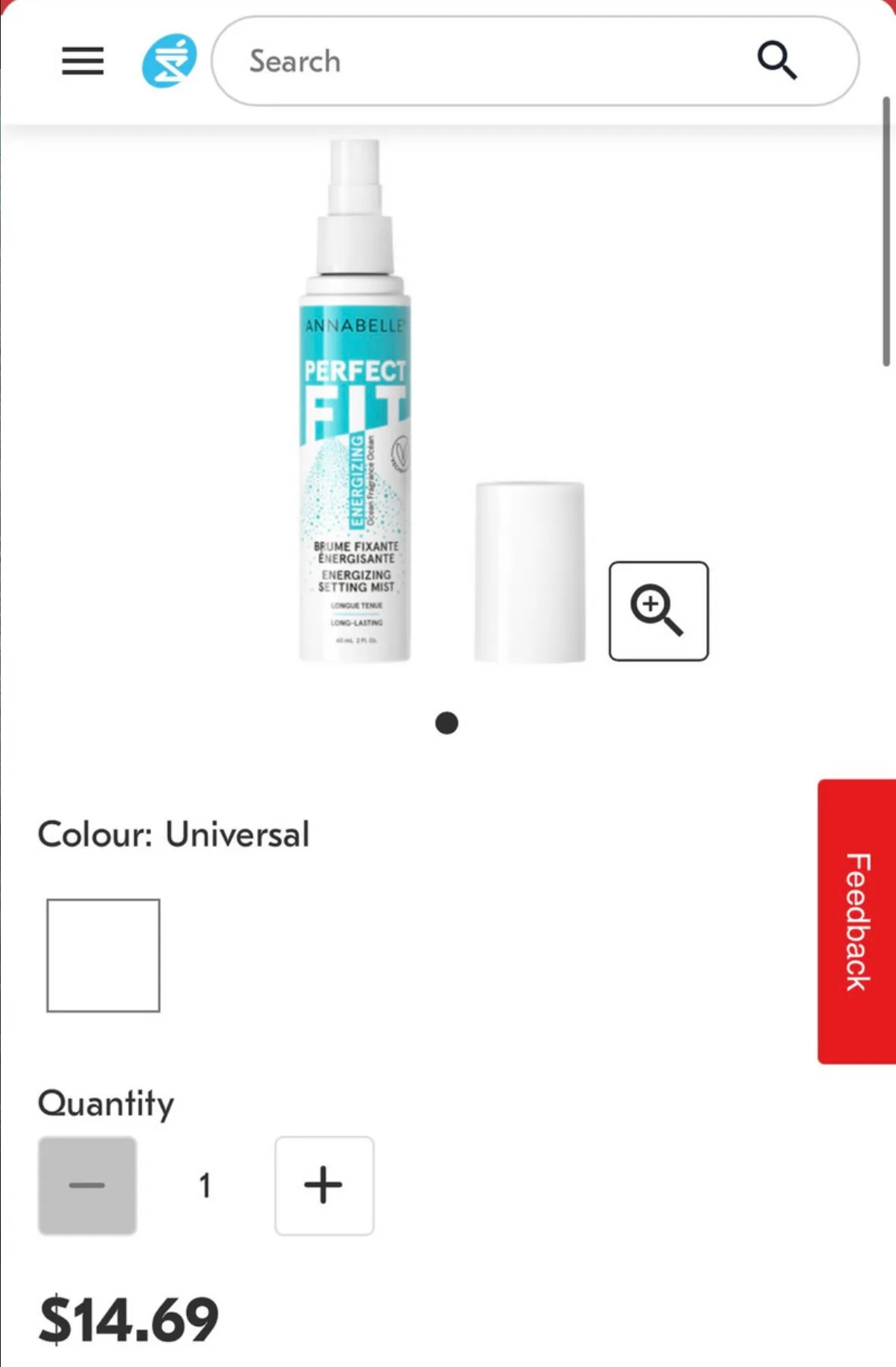 Annabelle Perfect Fit Energizing Setting Mist image indicator(2)