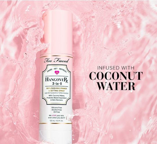 Too Faced Hangover Rx 3-in-1 Replenishing Primer & Setting Spray