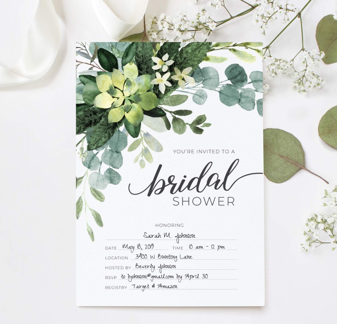 25 Bridal Shower Invitation - photo 3