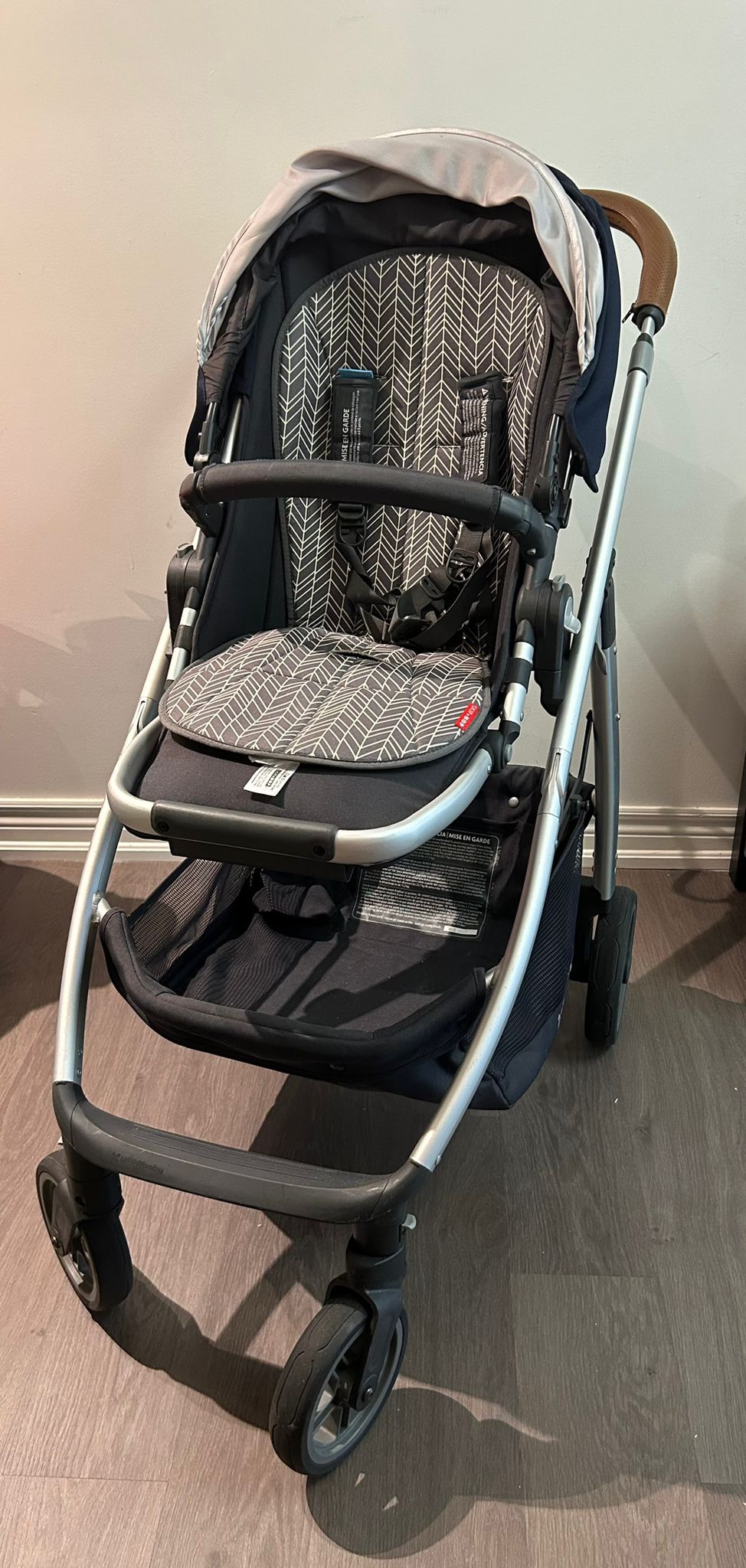 UPPAbaby CRUZ Stroller (Indigo/Silver) - photo 3