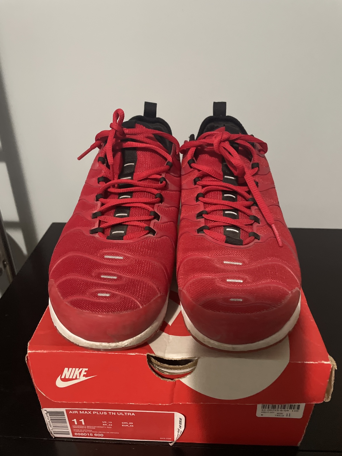 Nike air max tn ultra red best sale