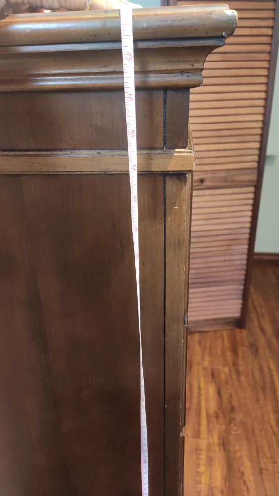 Tall Wooden Armoire - photo 4