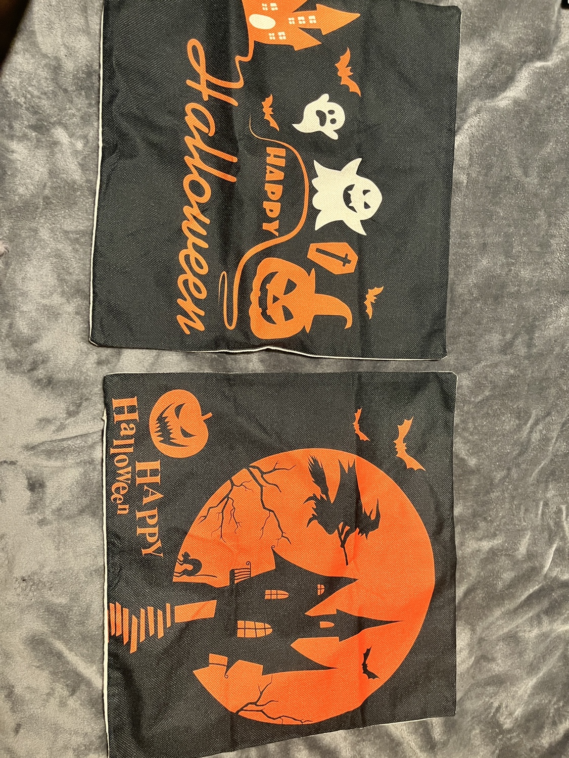 18x18” Halloween cushion covers
