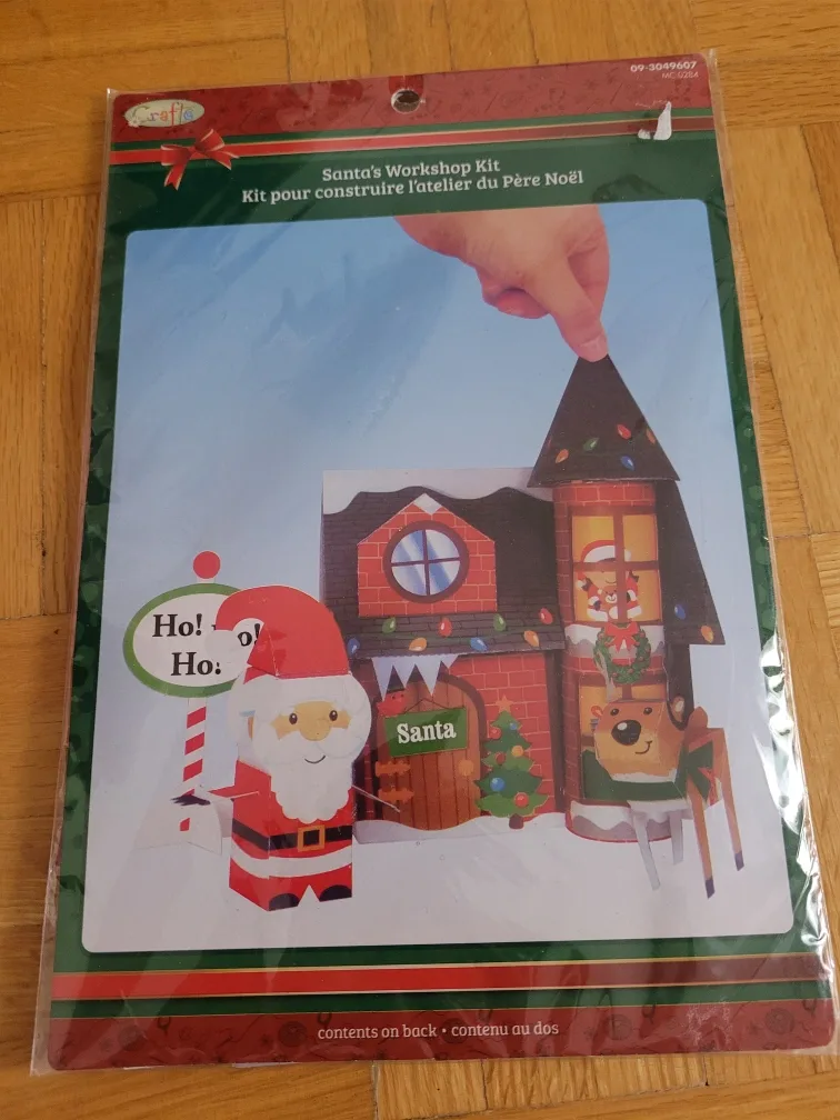 #freecycle Santa's Workshop Craft Kit thumbnail