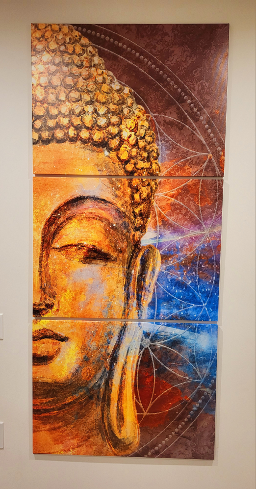 Life size Lord Buddha painting framed. Original price $250. - photo 2