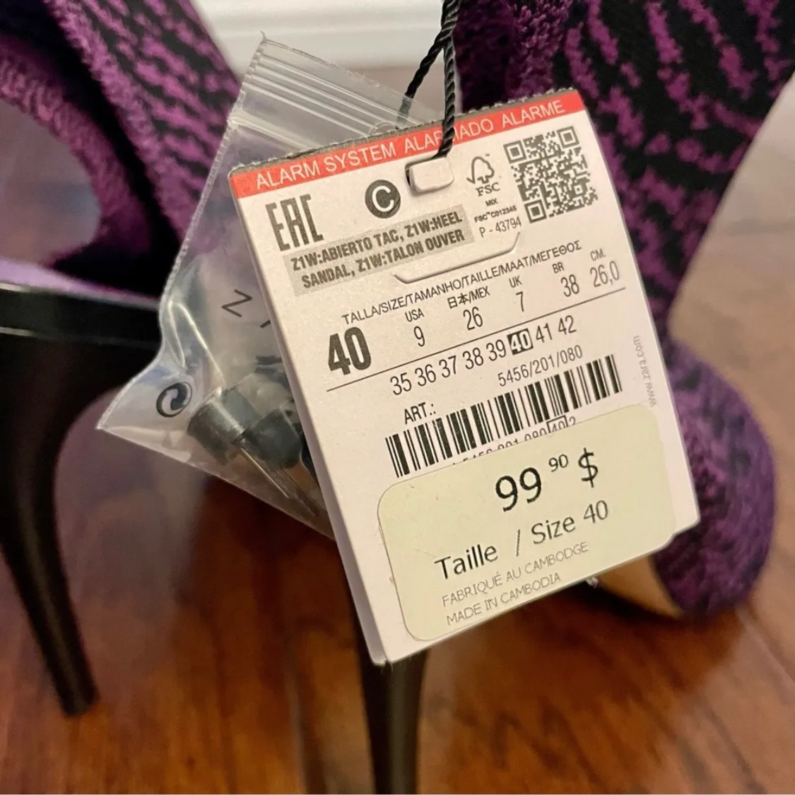 Zara Open Toed Heels image indicator(8)