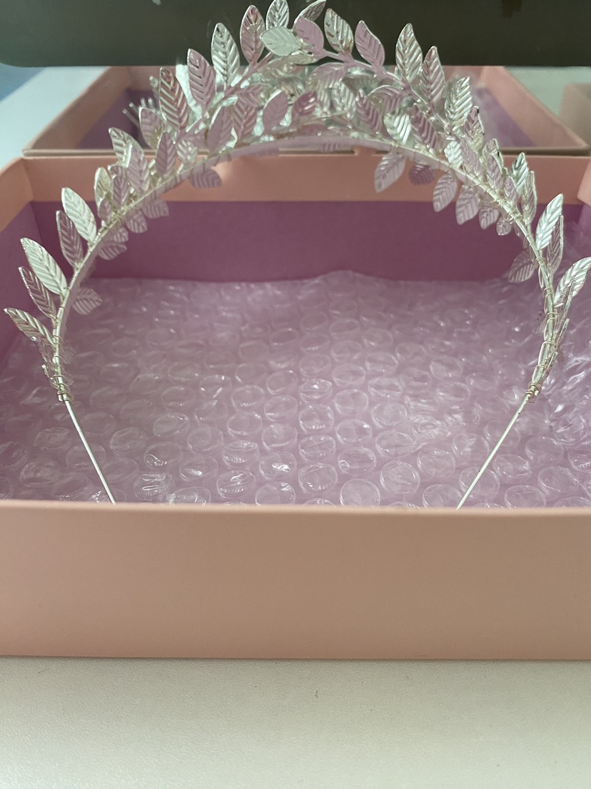 Silver Leaf Crown - photo 2