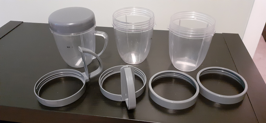 Nutri Bullet Cups and Lids
