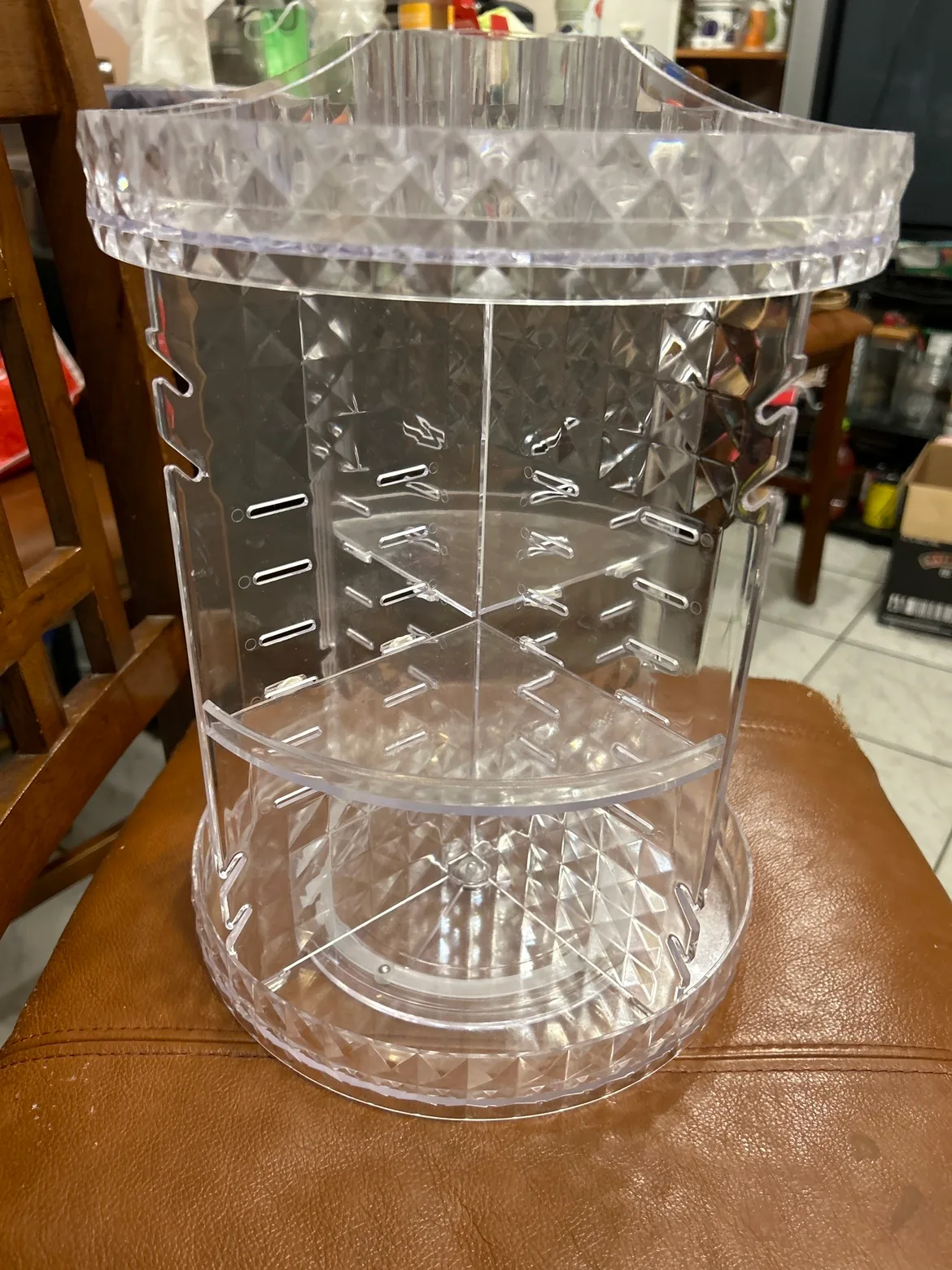 #freecycle  Rotating Makeup Organizer thumbnail