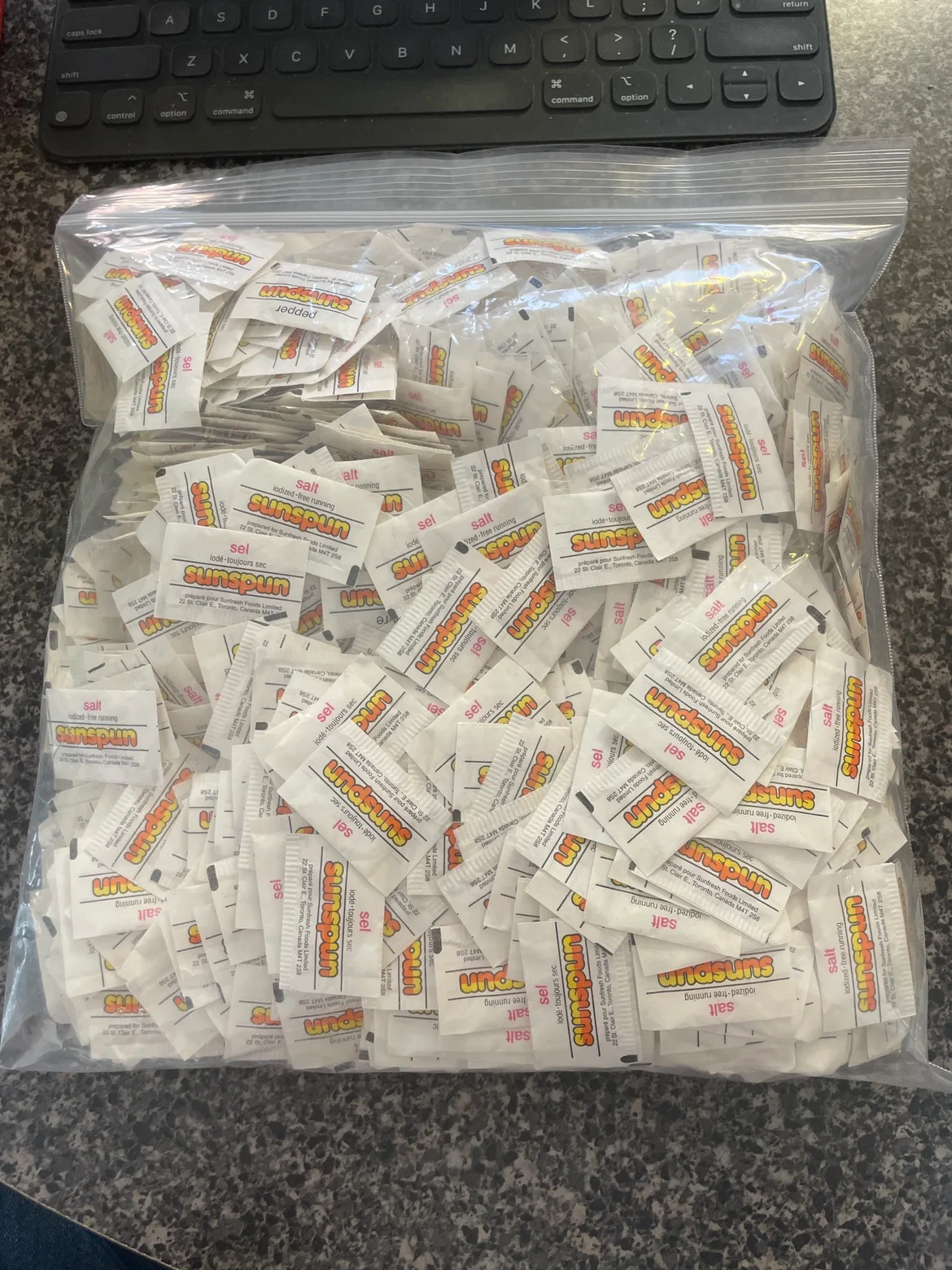 Bulk Sunspun Salt Packets thumbnail