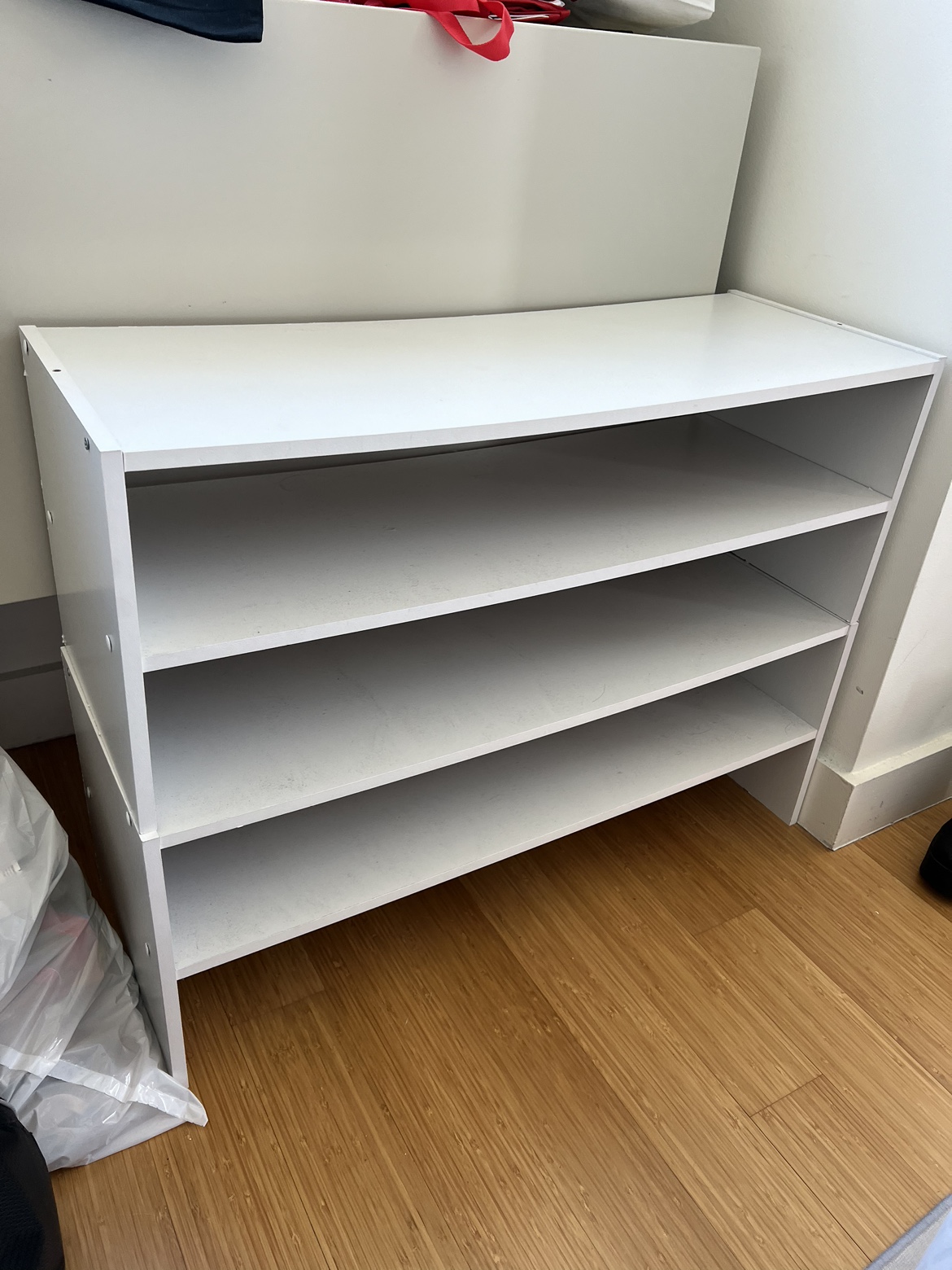 White Shoe Rack