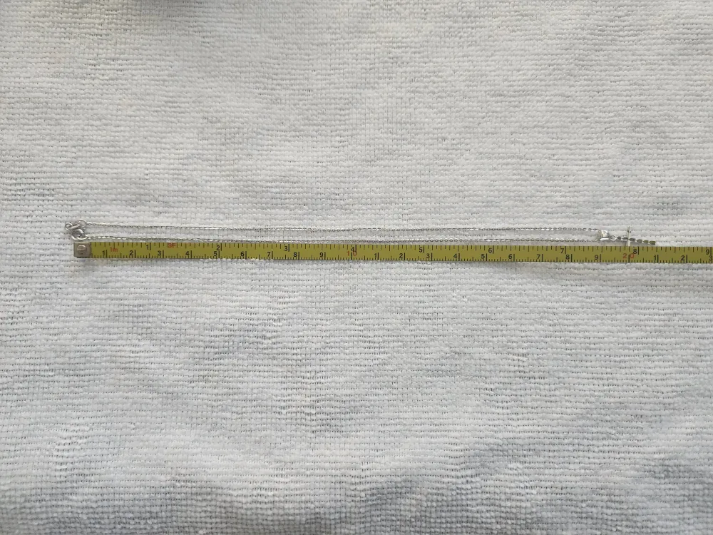 Real Silver Cross Pendant Necklace image indicator(3)