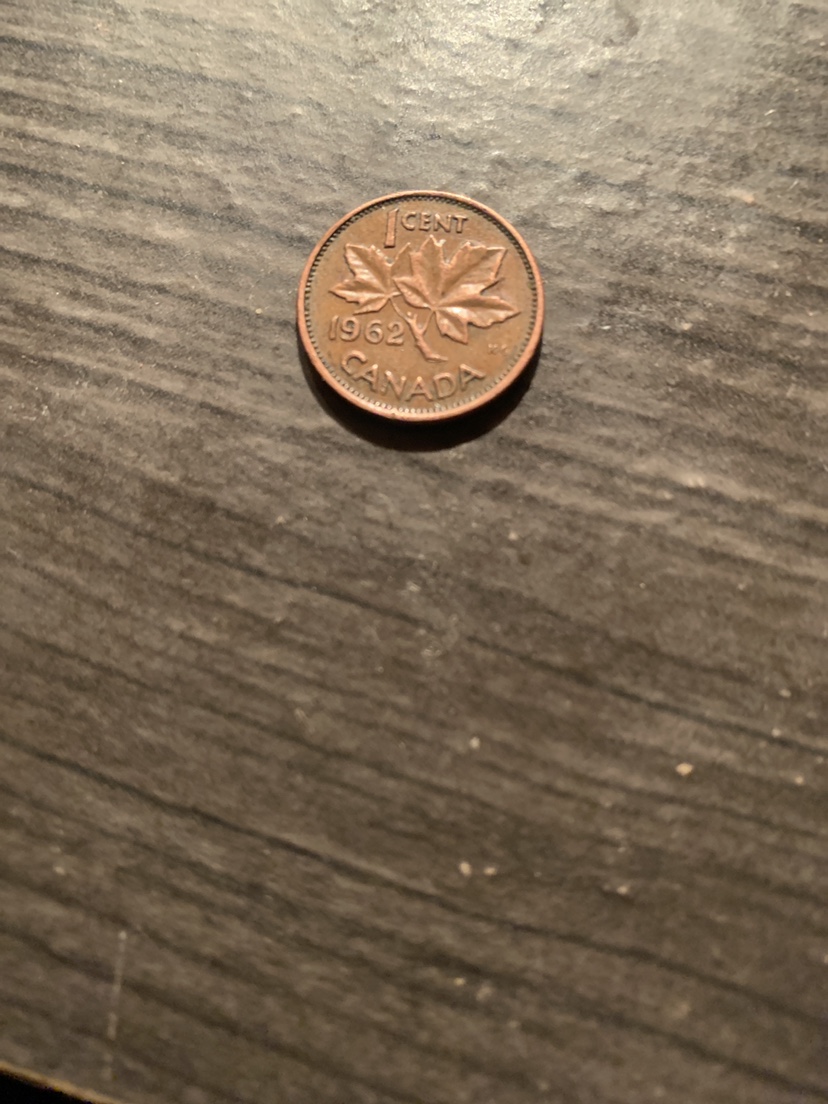 1962 Canadian Penny Error EXTREMELY RARE COLLECTORS COIN