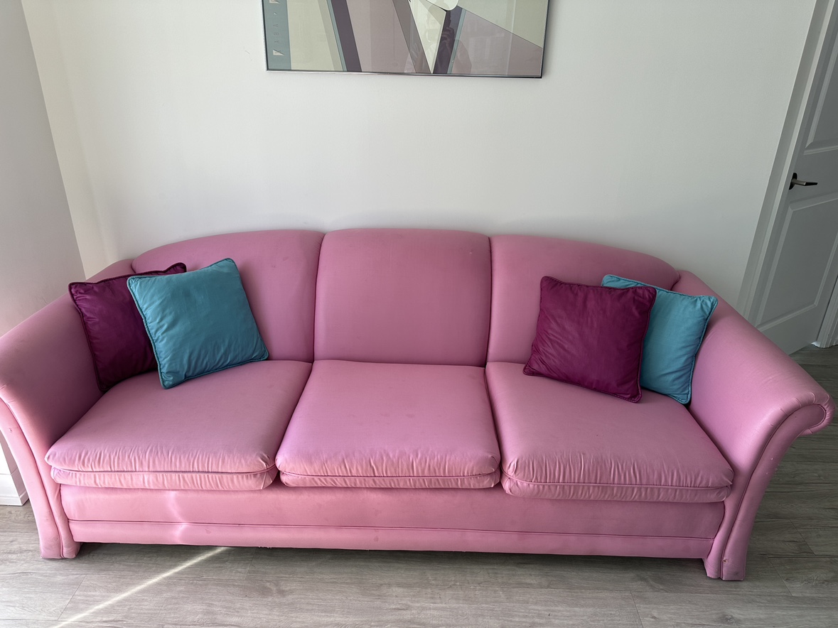 Pink Sofa