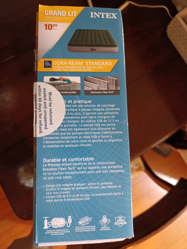 Intex Dura-Beam Standard Airbed - photo 2