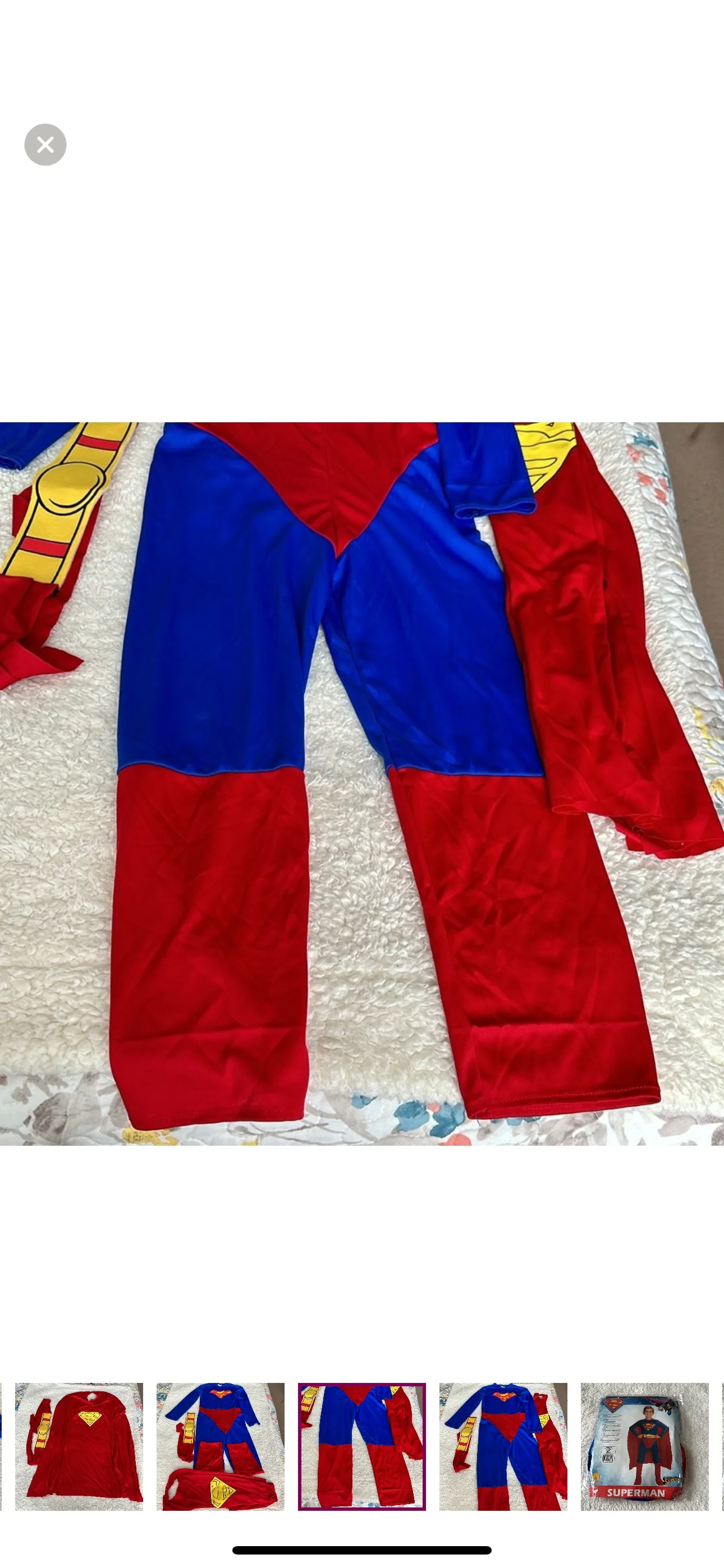 Halloween Superman costume for kids image indicator(3)
