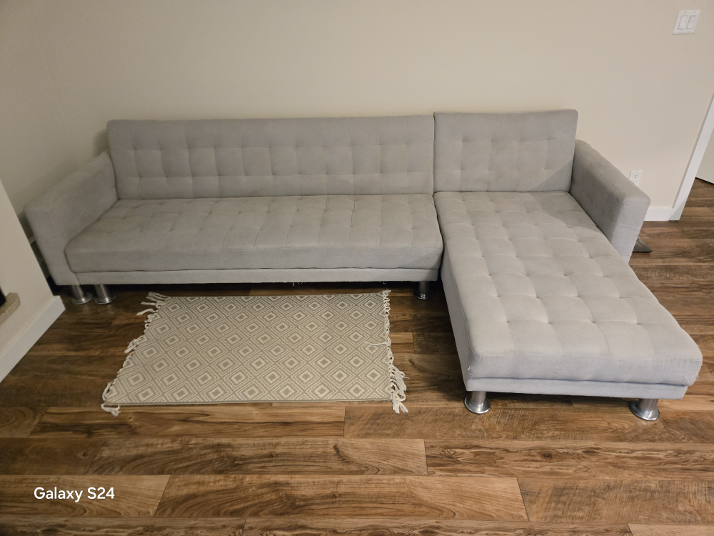 Grey Sectional Sofa - photo 3