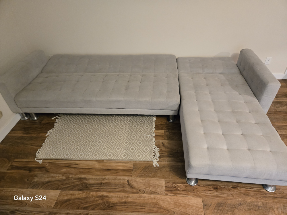 Grey Sectional Sofa - photo 4