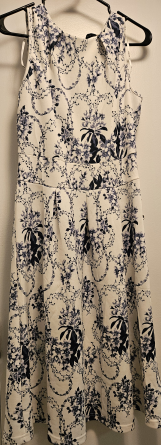 Floral Midi Dress Size 12 - photo 2