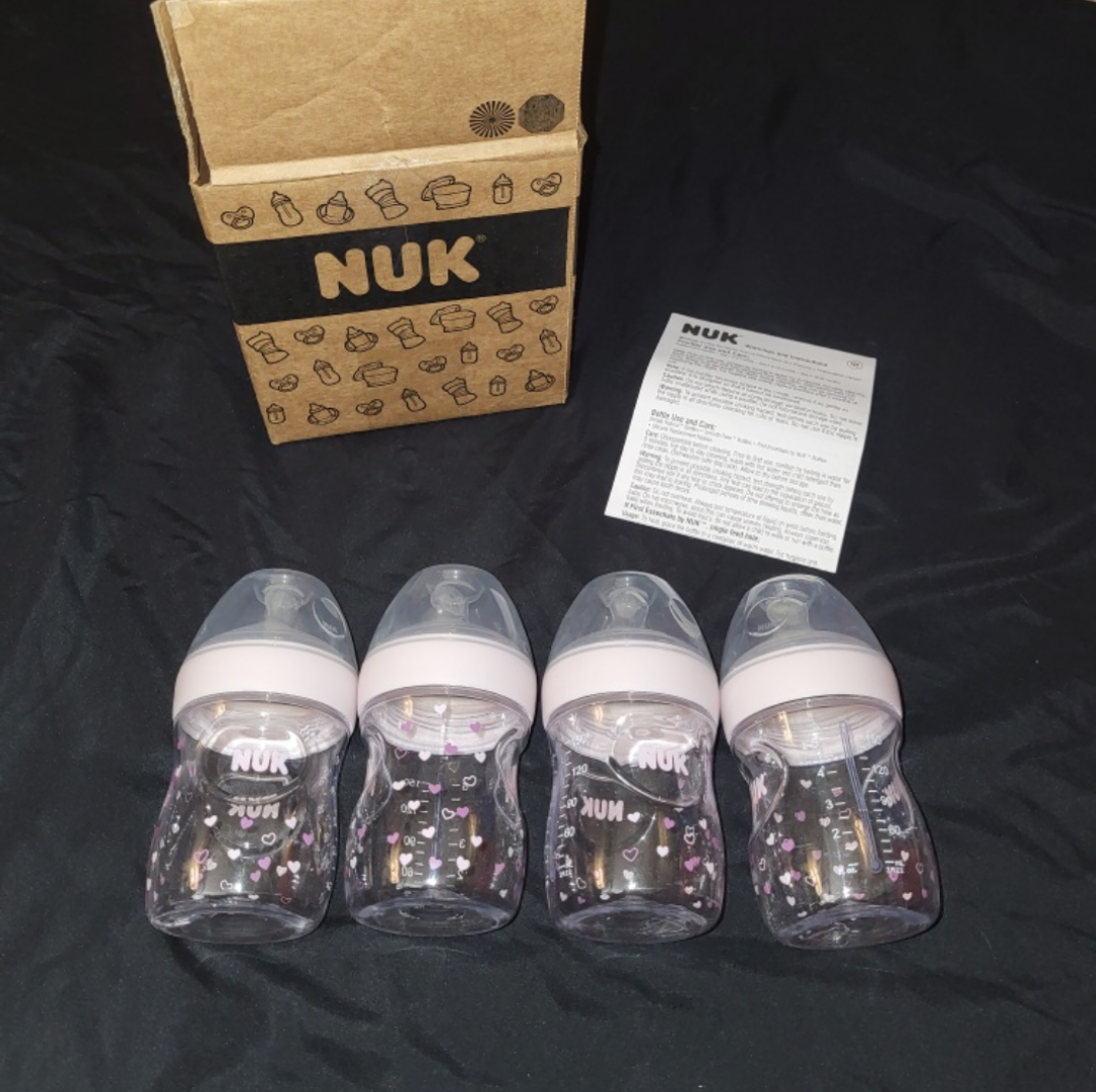 4 NUK Simply Natural Baby Bottles 5 oz - photo 2