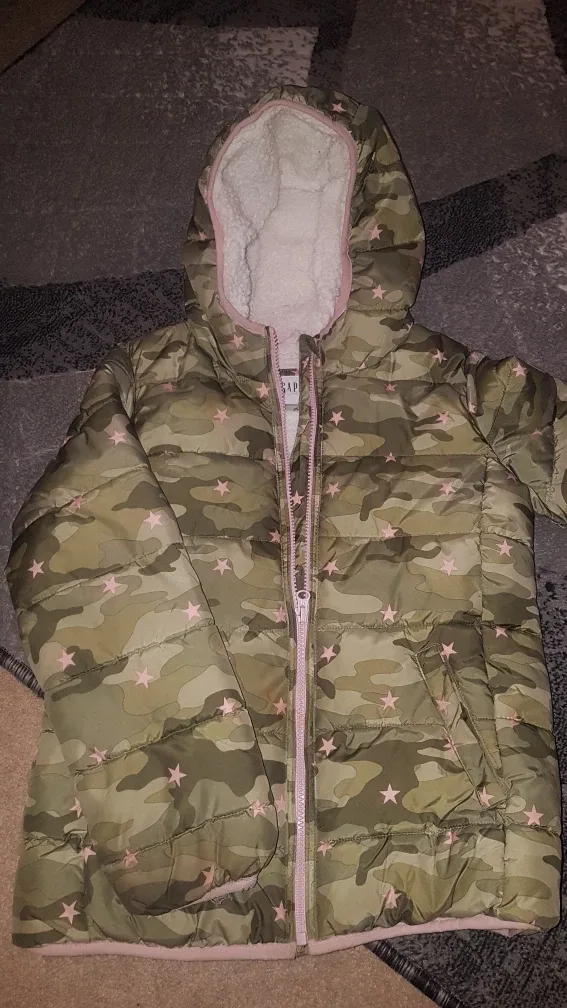 Gap Kids Camo Puffer Jacket thumbnail