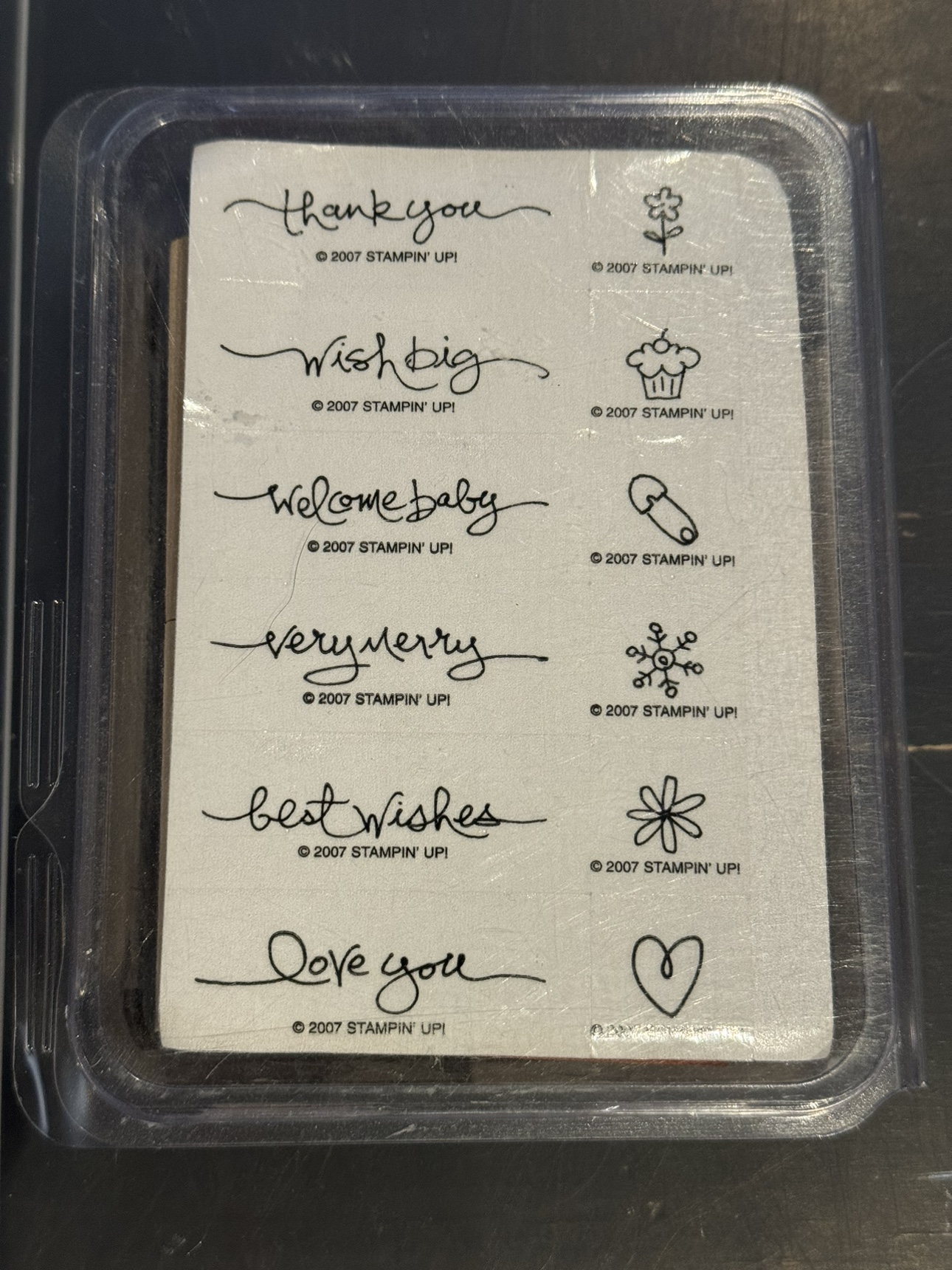 New Stampin’ Up “Short & Sweet” Stamp Set