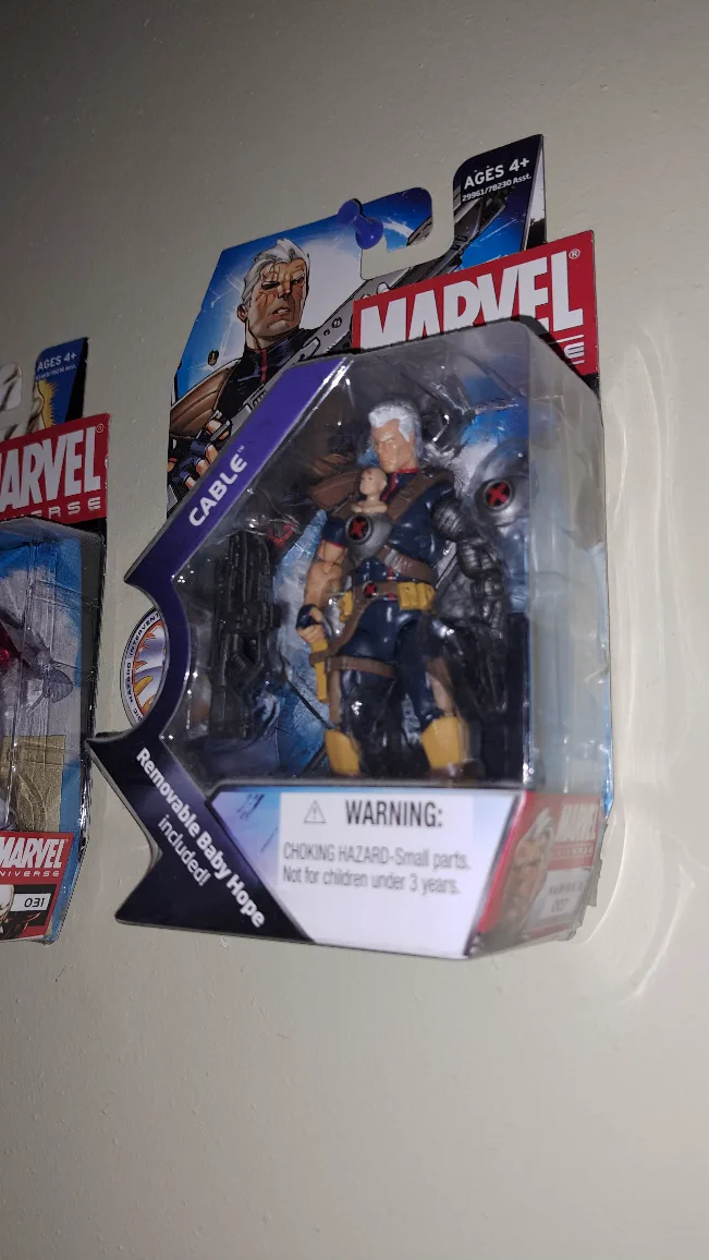 Marvel Universe Cable Action Figure with Hope 3.74"