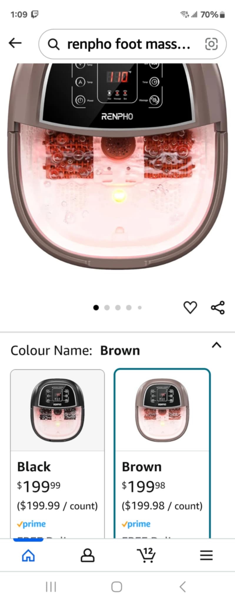 RENPHO Foot Spa Massager - photo 2