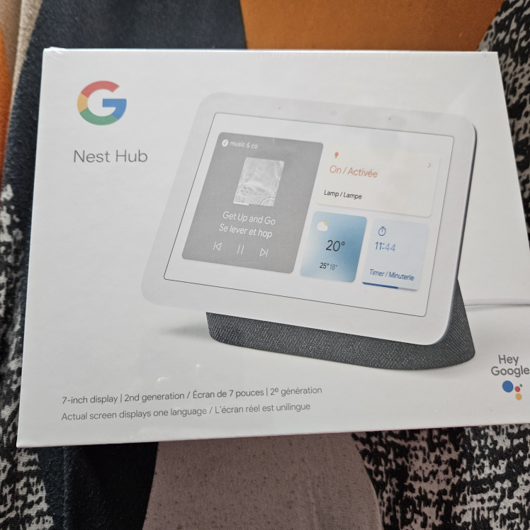 Google Nest Hub (2nd Gen), Charcoal