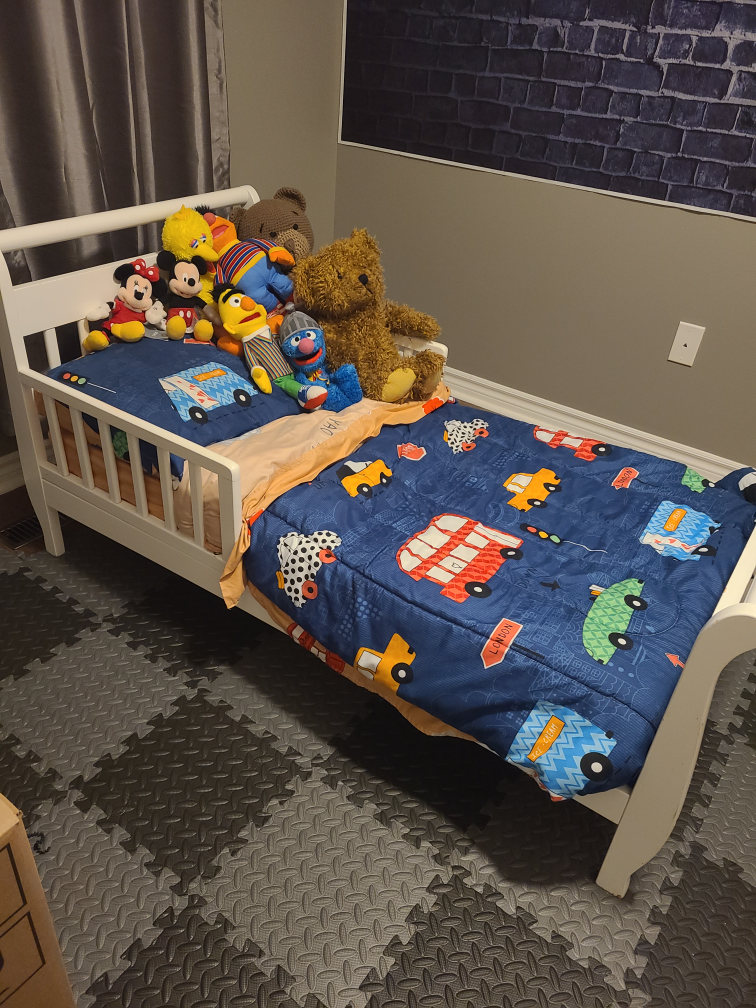 White Toddler Bed