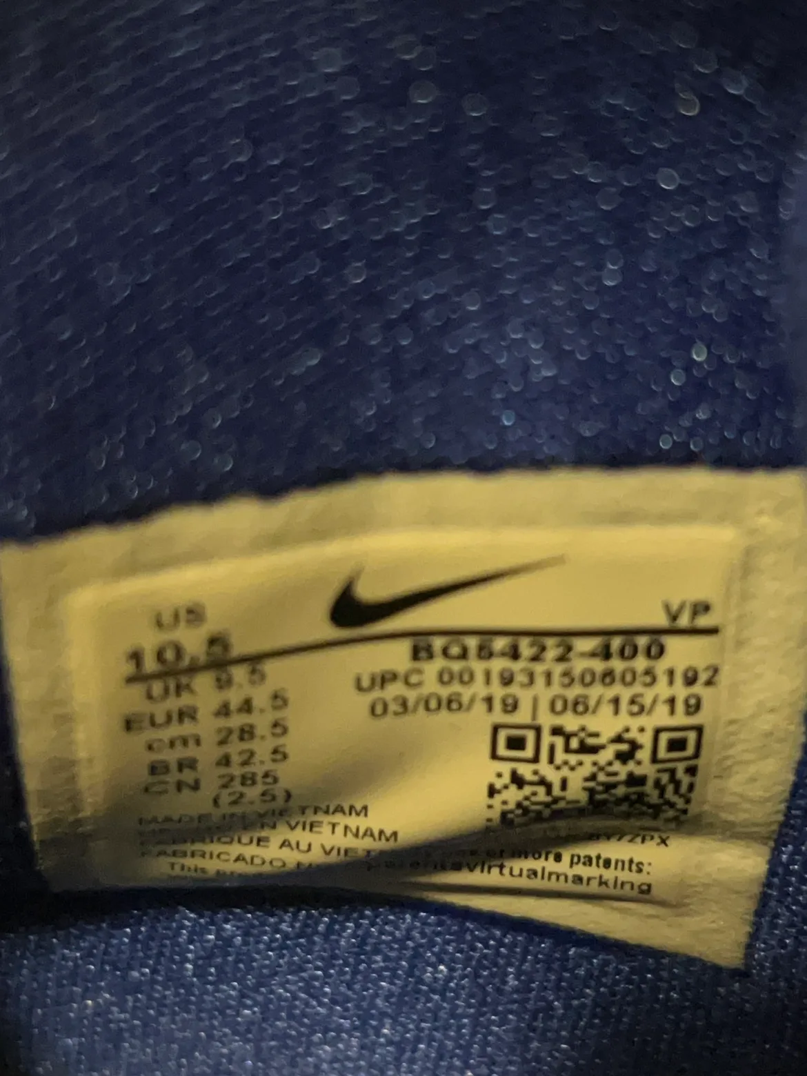 Nike Giannis Freak 1 "Blue/Gold" Basketball Shoes image indicator(9)