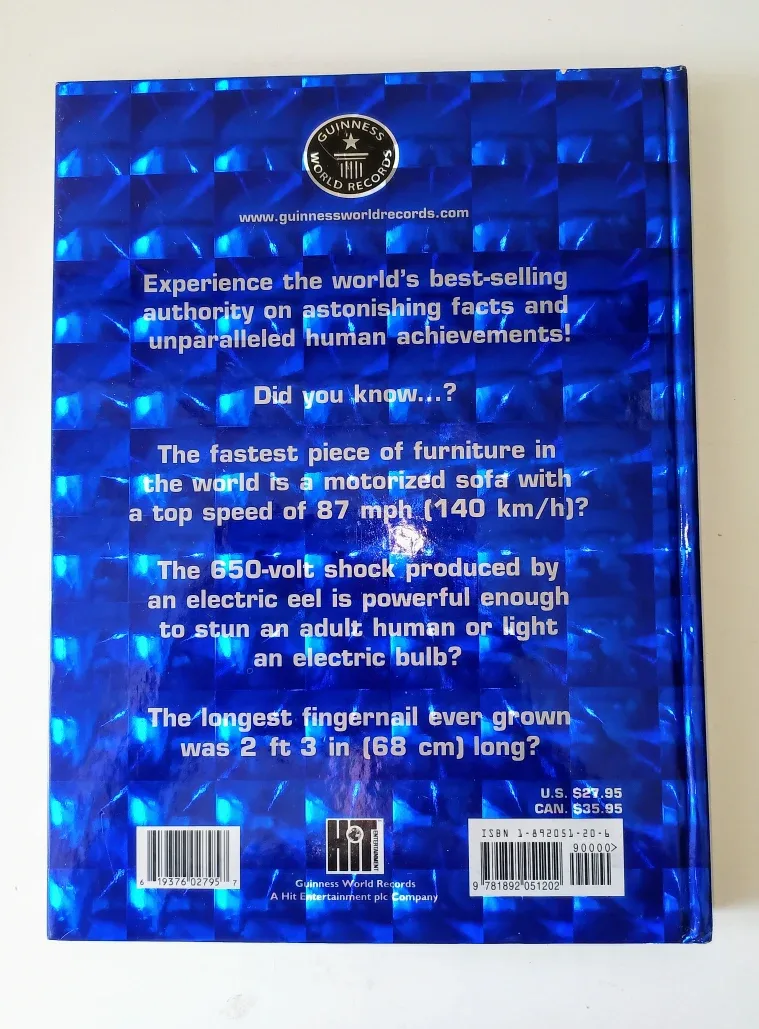 New~ Guinness W.R. Book 2004 image indicator(3)