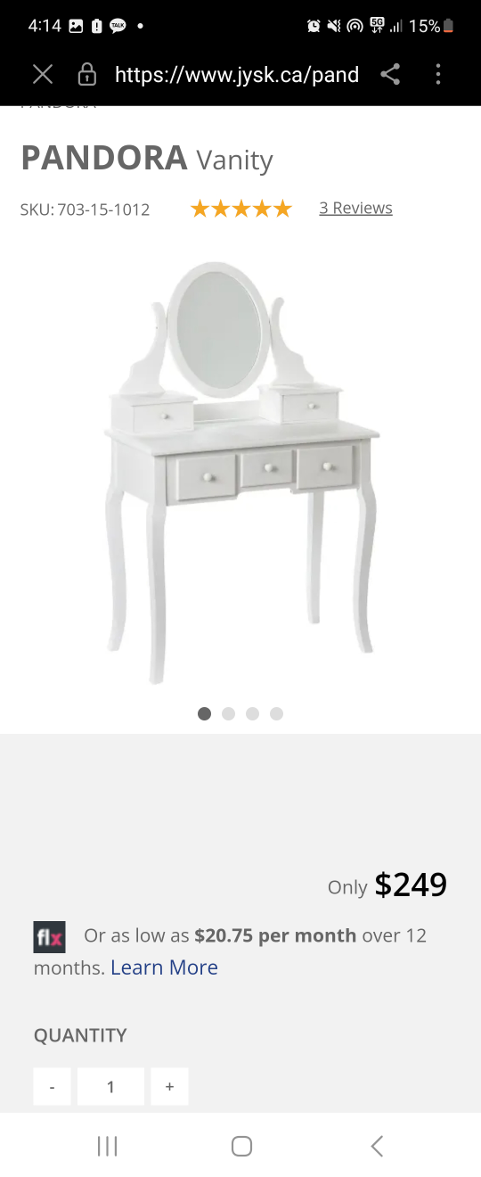 JYSK Pandora Vanity - photo 2
