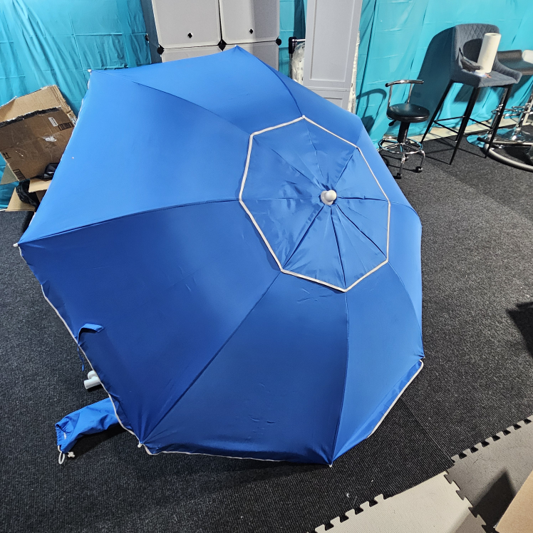Songmic Blue Beach Umbrella - photo 2