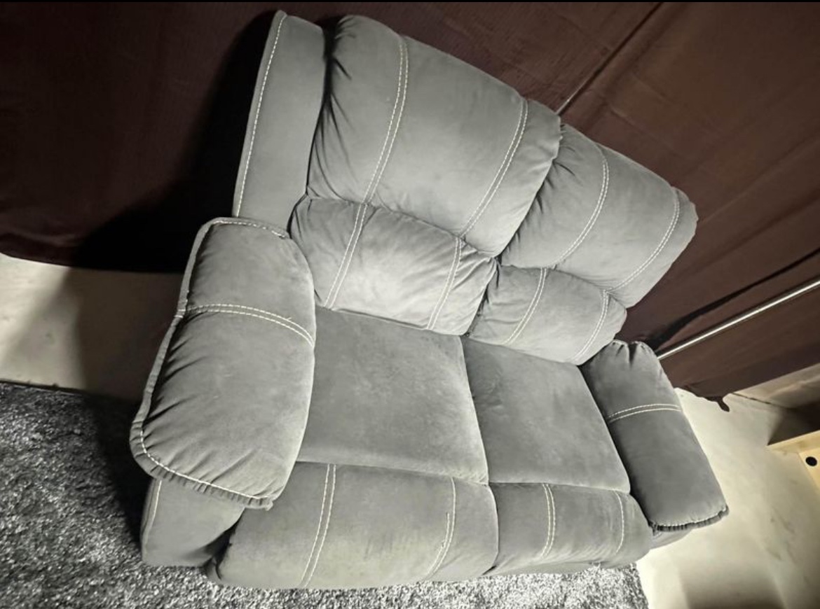Grey Reclining Sofas - photo 2