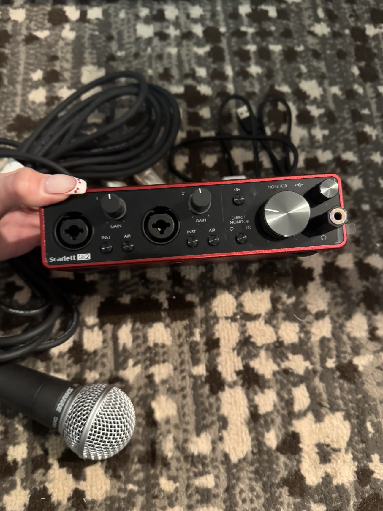 KARAOKE OR RECORDING Focusrite Scarlett 2i2 3rd Gen - photo 2