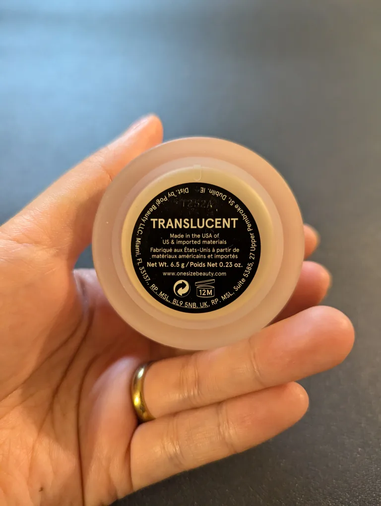 One size Translucent Setting Powder image indicator(2)