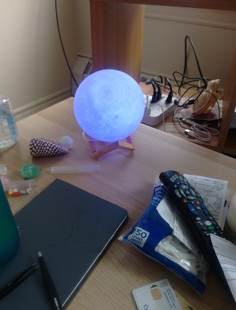Moon Lamp with Remote