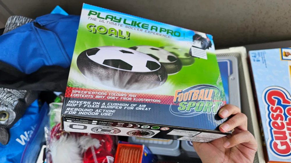 Football Sport Hovering Soccer Ball thumbnail