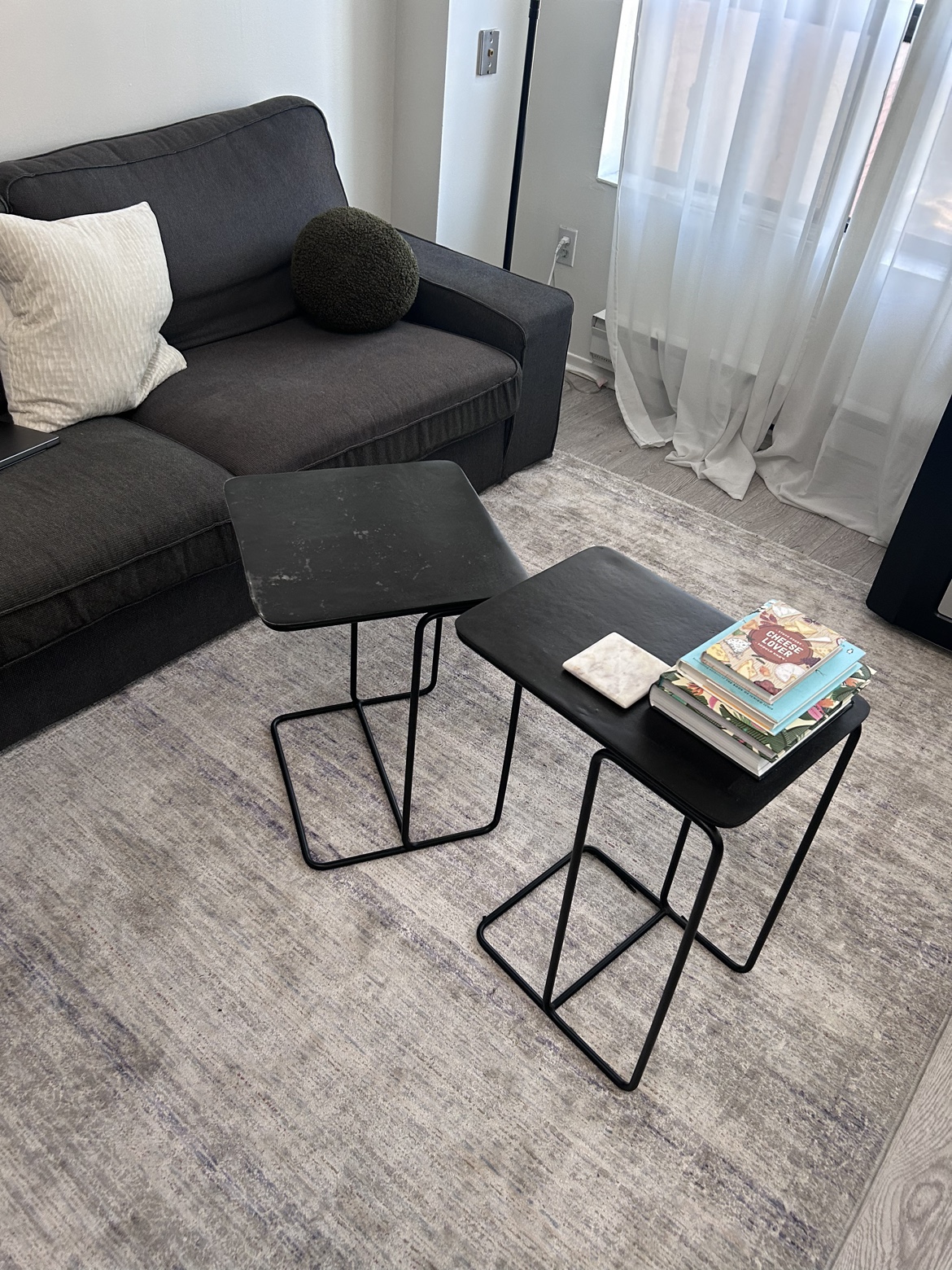 Black Nesting Tables - photo 2
