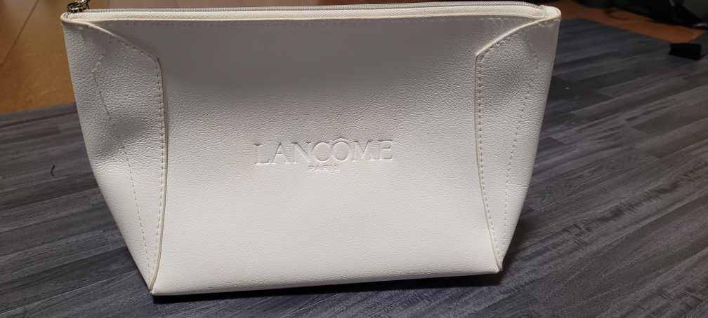 #freecycle White Lancôme Makeup Bag
