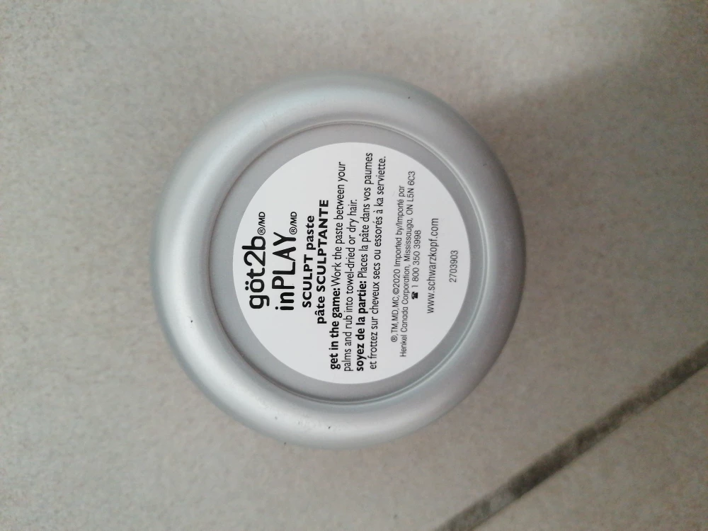 Got2b  Sculpting Paste Hair Styling Product #freecycle - photo 2