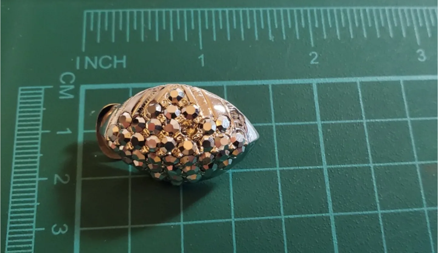 Silver Tone Rhinestone Necklace and Earrings Set image indicator(5)