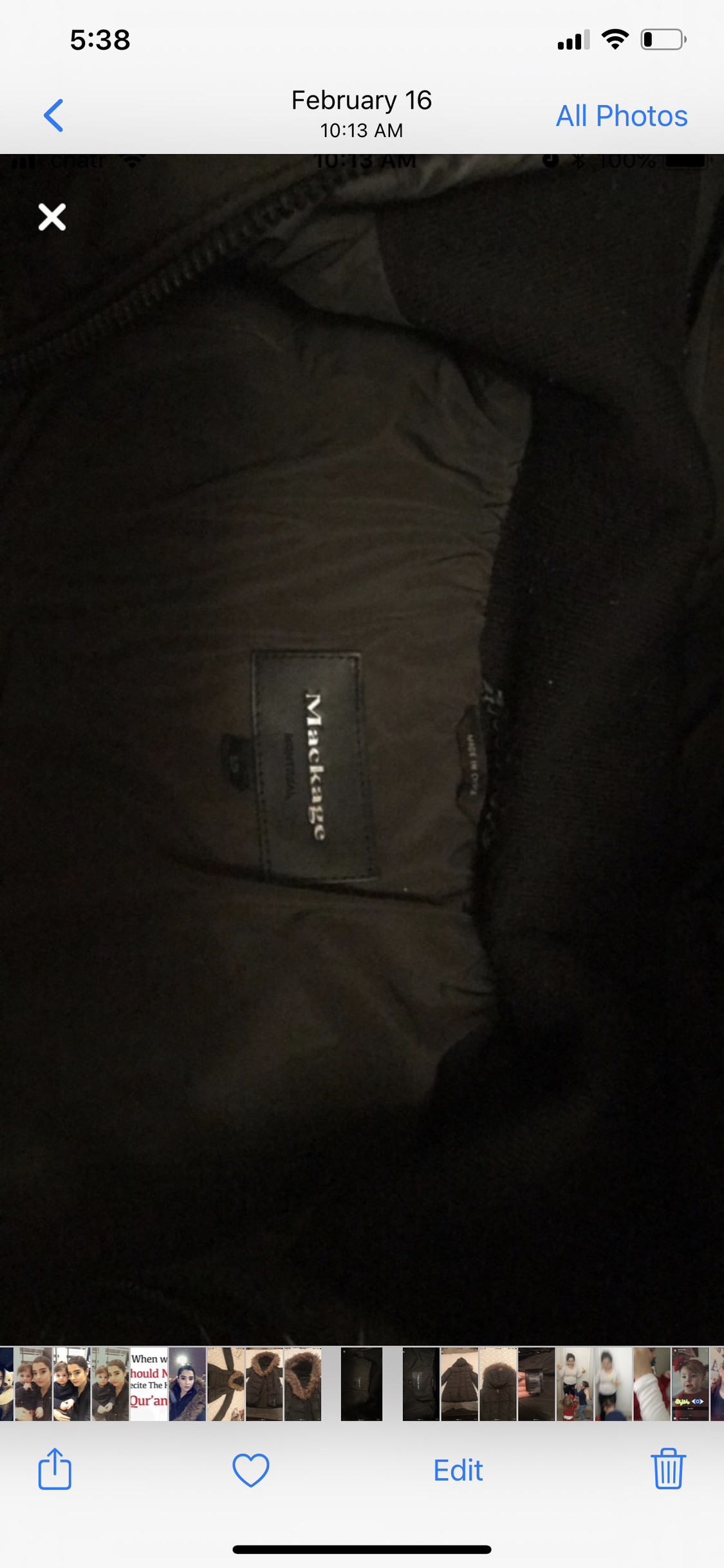 mackage Winter Jacket good condition - photo 3